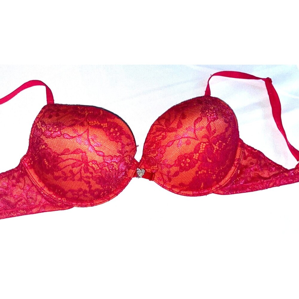 Victoria’s Secret 36D bra Very sexy Little Thing women's lace Rhinestone Bling